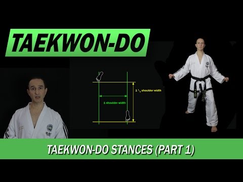 Taekwon-Do: Stances (Part 1)