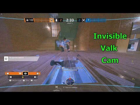 Invisible Valk cam in clubhouse-Rainbow six siege