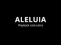 Aleluia Playback Com Letra