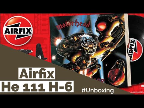 Airfix He111 H-6 „Motörhead“ - Unboxing