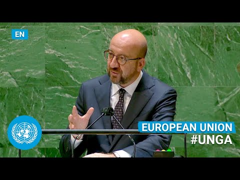 🇪🇺 European Union - President Addresses General Debate, 76th Session (English) | #UNGA