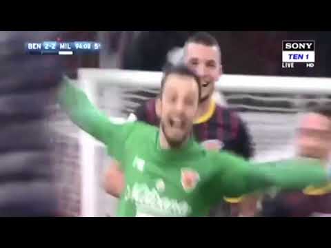 Brignoli Gol! Titanic | Benevento 2 - 2 A.C. Milan