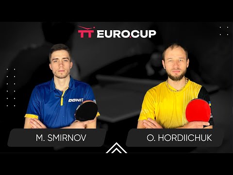 18:00 Mykyta Smirnov - Oleksandr Hordiichuk 05.12.2023 TT Euro.Cup Ukraine Master. Table 3