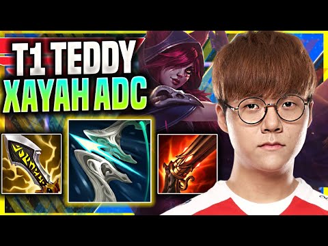TEDDY IS A MONSTER WITH XAYAH! - T1 Teddy Plays Xayah ADC vs Kai'sa! | Season 11