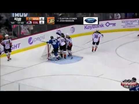 Dennis Everberg - First NHL Goal - Colorado Avalanche