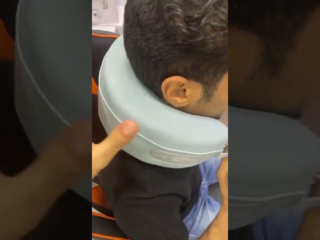 جهاز مساج على شكل العمود الفقري العنقي لتدليك الرقبة و تخفيف الالم مناسب للسفر