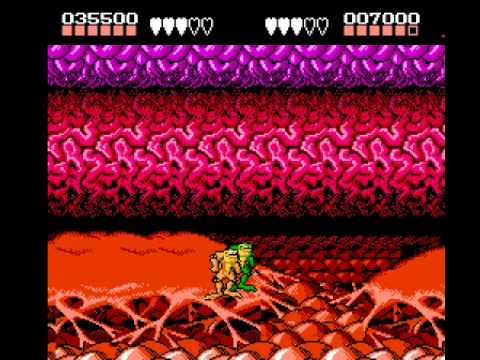Battletoads - Turbo Tunnel - 2 Player Mode
