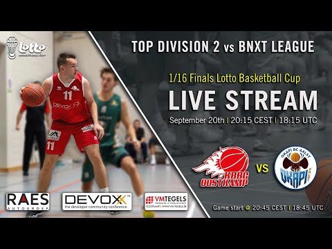 Beker van België | KBBC Oostkamp (TDM2) 🆚 Okapi Aalst (BNXT) | Lotto Basketball Cup | 2025-2026