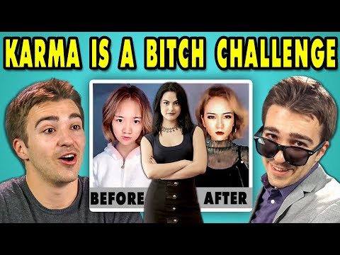 ADULTS REACT TO KARMA IS A BITCH CHALLENGE