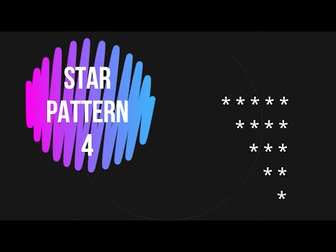 Star Pattern 4 Patterns In Java Patterns Starpatterns Thecodingduniya Programming Coding