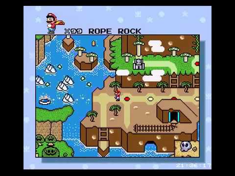 SMW Rom Hack Overworld - "The Second Reality Project 2 Reloaded: Zycloboo's Challenge"