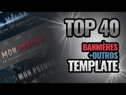 Bannieres Youtube Outros Psd Tutoriels Design Astuces Conseils