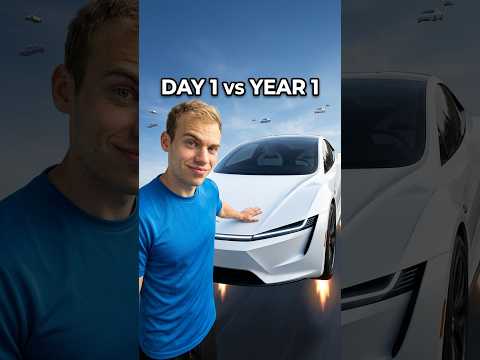Owning a Tesla Roadster: Day 1 vs 1 year later 🚀😭