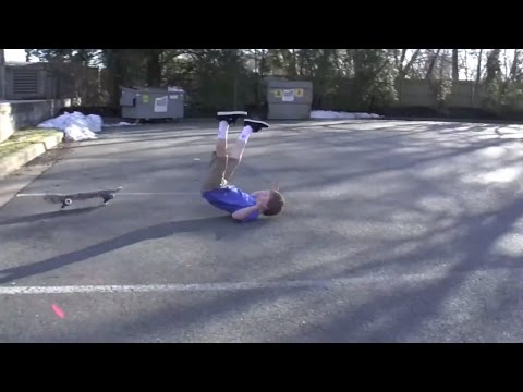 9 Year Old Skateboarder Rage
