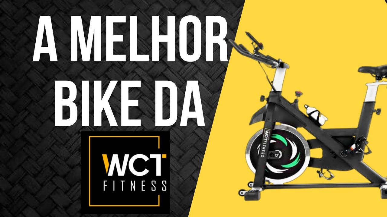 A MELHOR BICICLETA ERGOMÉTRICA DA WCT FITNESS RODA DE 20 KG