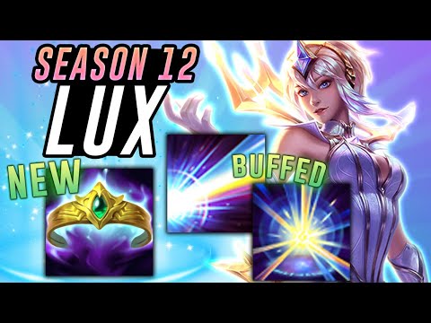 SEASON 12 LUX IS INSANE! NEW AP ITEM IS BROKEN!