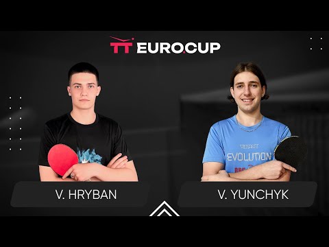 09:55 Vadym Hryban - Valentyn Yunchyk 24.10.2023 TT Euro.Cup Ukraine. Star. TABLE 3