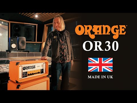 Orange Amps OR30 30W Footswitchable Volume Boost and Bright Switch Guitar Amplifier (Orange)
