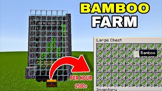 How to make Bamboo Farm in Minecraft - 2025