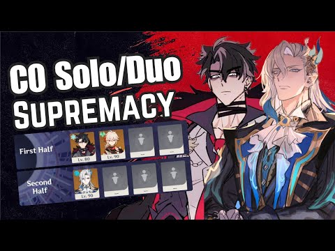 Fontaine DPS SUPREMACY! C0 Wriothesley Duo + C0 Neuvillette Solo vs Spiral Abyss 4.1 -Genshin Impact
