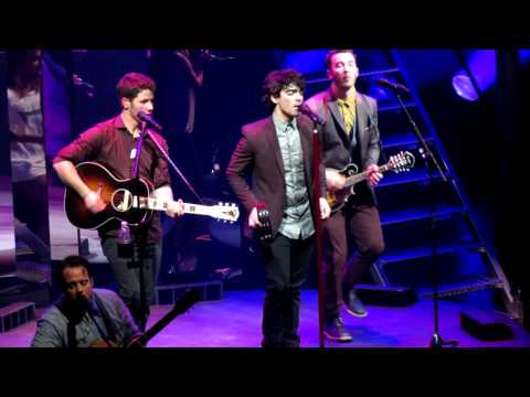 Pushing Me Away - Jonas Brothers - Pantages Theater, Los Angeles, CA 11/29/12