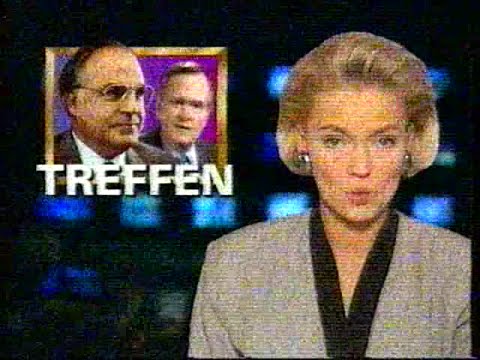 EINE KURZAUSGABE DER PRO 7 - NACHRICHTEN mit CHRISTIANE GERBOTH (21.03.1992)