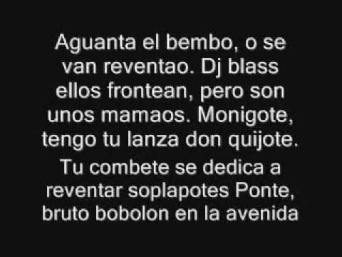 Combo callejero + letra