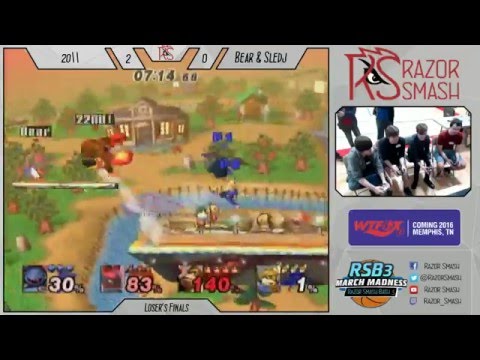 RSB3 PM Doubles Loser's Finals - 20|| vs. Bear & Sledj