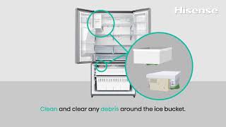 Hisense Refrigerator — Ice Maker Troubleshooting Tips