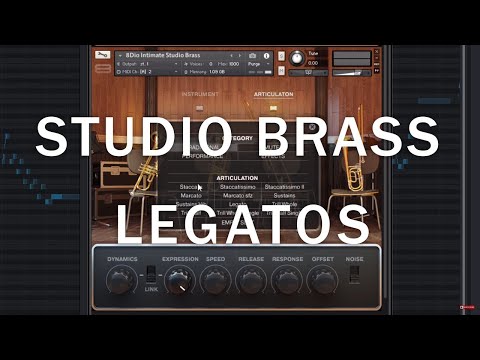 8Dio Intimate Studio Brass - Legato Examples