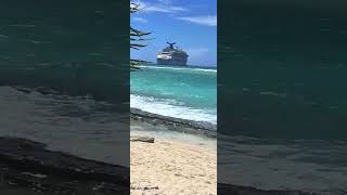 Carnival Splendor at Mystery Island, Vanuatu #carnivalcruiseline #splendor #mysteryisland #Vanuatu