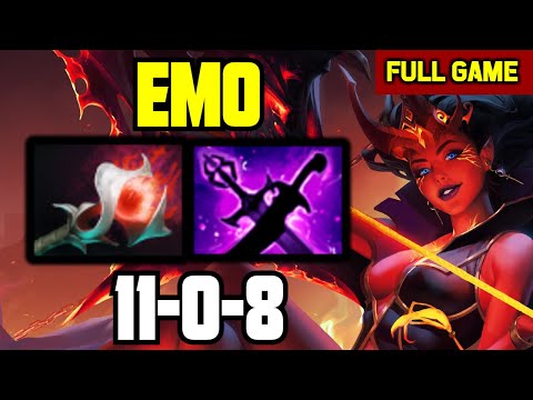 iG.Emo MID Queen of Pain RIGHT-CLICK Build vs Ferrari_430 Magnus