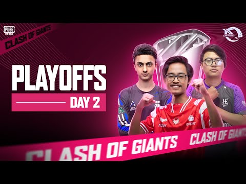 [ENG] PUBG MOBILE RUTHLESS CLASH OF GIANTS SEASON 4| PLAYOFFS| DAY 2 FT. 