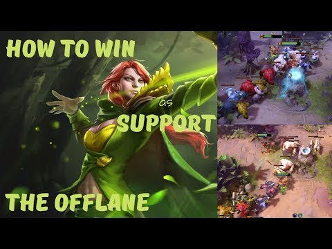 DOTA 2 | HOW TO WIN OFFLANE | as WINDRANGER SUPPORT