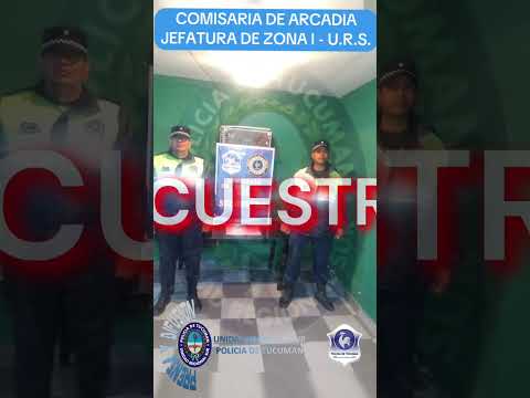 Secuestro de arma de fuego. #policia #seguridad #noticias