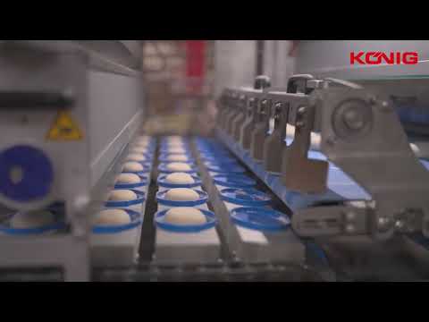 video 1, Ligne de production de petits pains 28 à 280 g