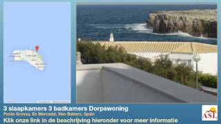 preview picture of video '3 slaapkamers 3 badkamers Dorpswoning te Koop in Punta Grossa, Es Mercadal, Illes Balears, Spain'
