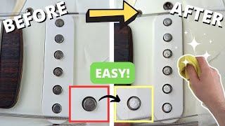 How To Clean Guitar Pickups (EASY Rust Removal and Polishing!)