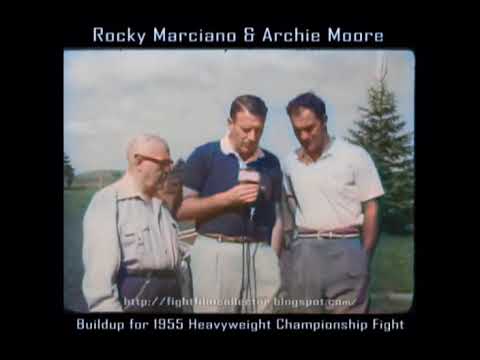 Buildup: Rocky Marciano vs. Archie Moore - In Training 1955 in Full COLOR