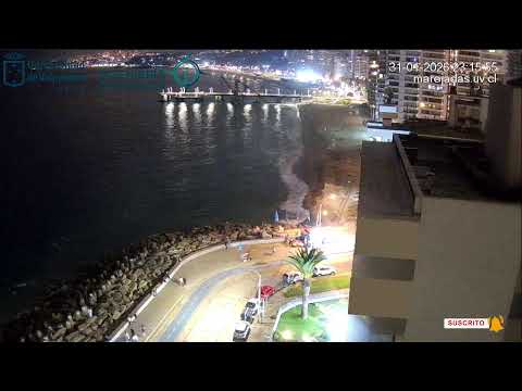 Marejadas UV || Playa Acapulco || Viña del Mar || Chile en vivo