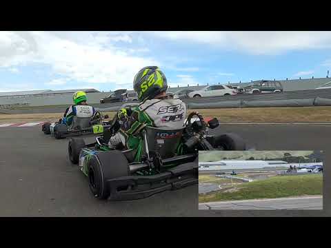 Kartsport Marlborough 2021 Round 5 Heat 3 Briggs Light