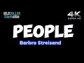 People - Barbra Streisand (karaoke version)