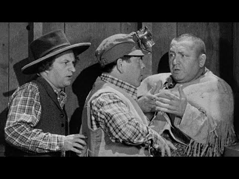 THREE STOOGES - Classic Scenes - The Stooges Search for Gold - Part 2