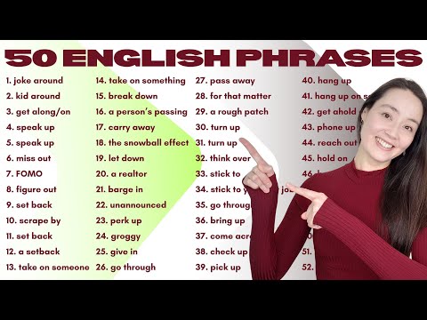 50 English Phrases You'll Hear Every Day | Make your English sound natural!