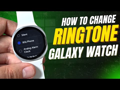 How to Change the Ringtone and  Notification Sound on Samsung Galaxy Watch