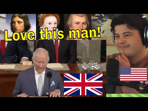 American Reacts King Charles III addresses US Congress (full speech)