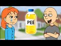 Classic Caillou Swaps Rosie S Drink For Pee Grounded