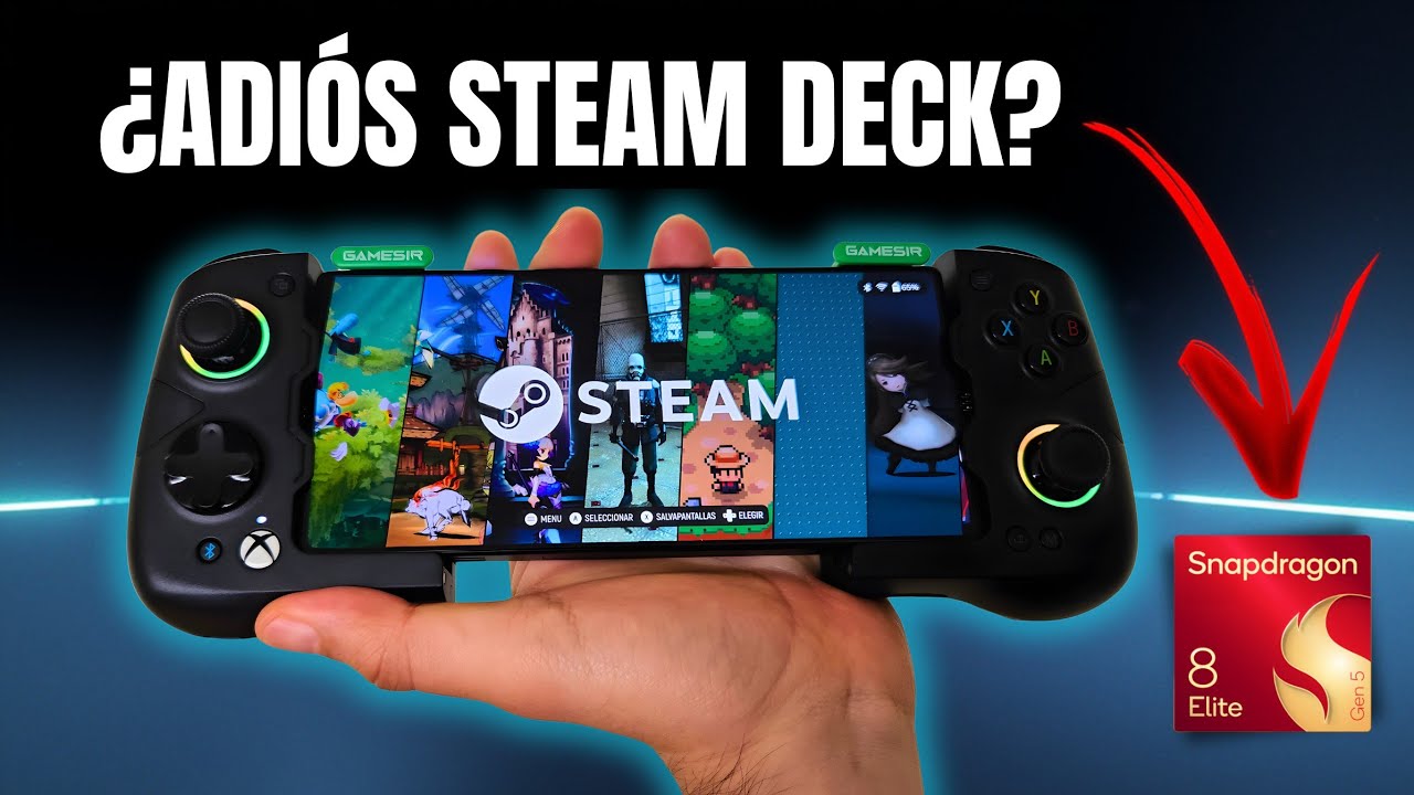 🤯 Red Magic 11 Pro corriendo Steam y Epic 