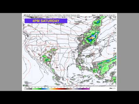 Weather Xtreme Video for 24 July 2021