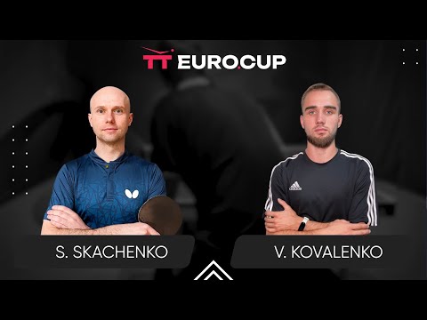 20:05 Serhii Skachenko - Viacheslav Kovalenko 02.08.2024 | Table Tennis TT Euro.Cup Ukraine Master 4
